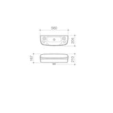 Caroma Valette Wall Basin